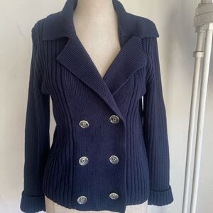 ISAAC MIZRAHI Knit Cardigan